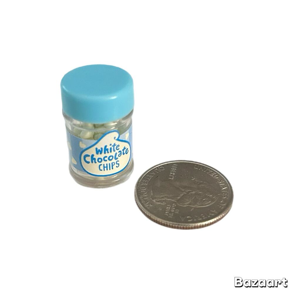 Miniverse Make It Mini Mini Container of White Chocolate Chips New